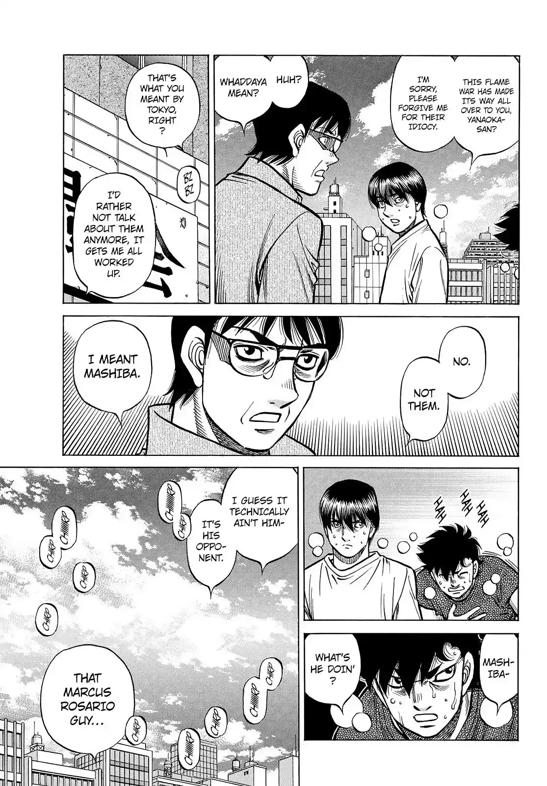 Hajime No Ippo Chapter 1444