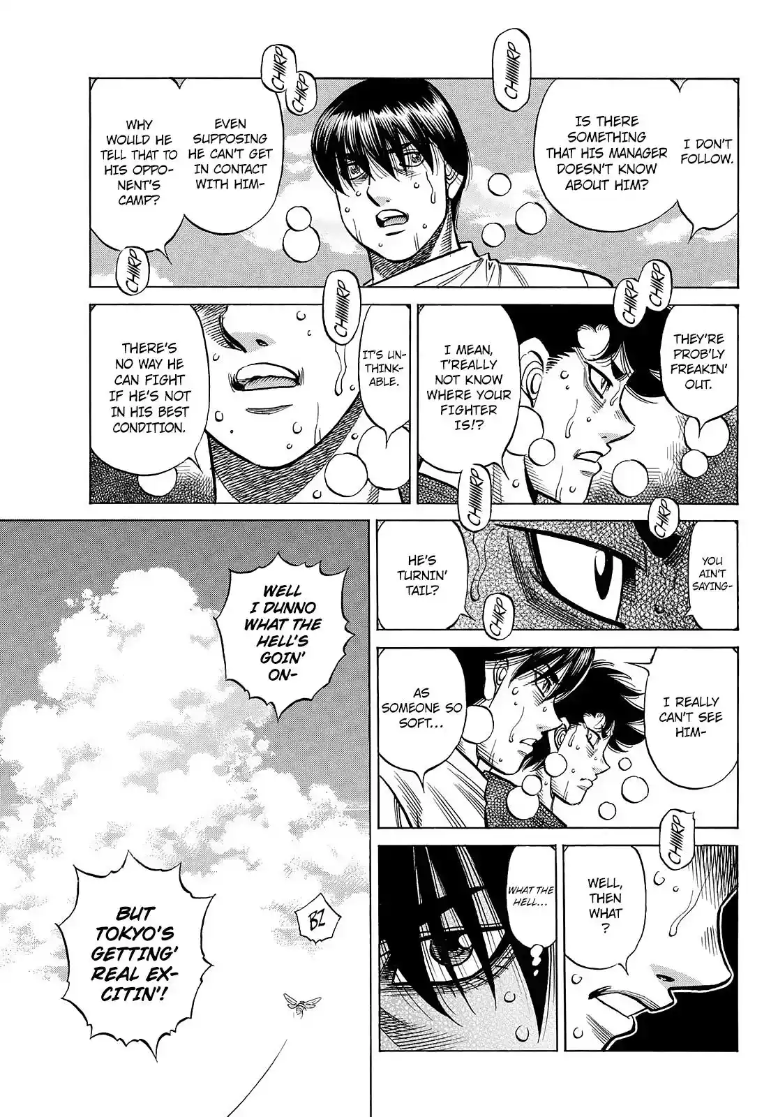 Hajime No Ippo Chapter 1444