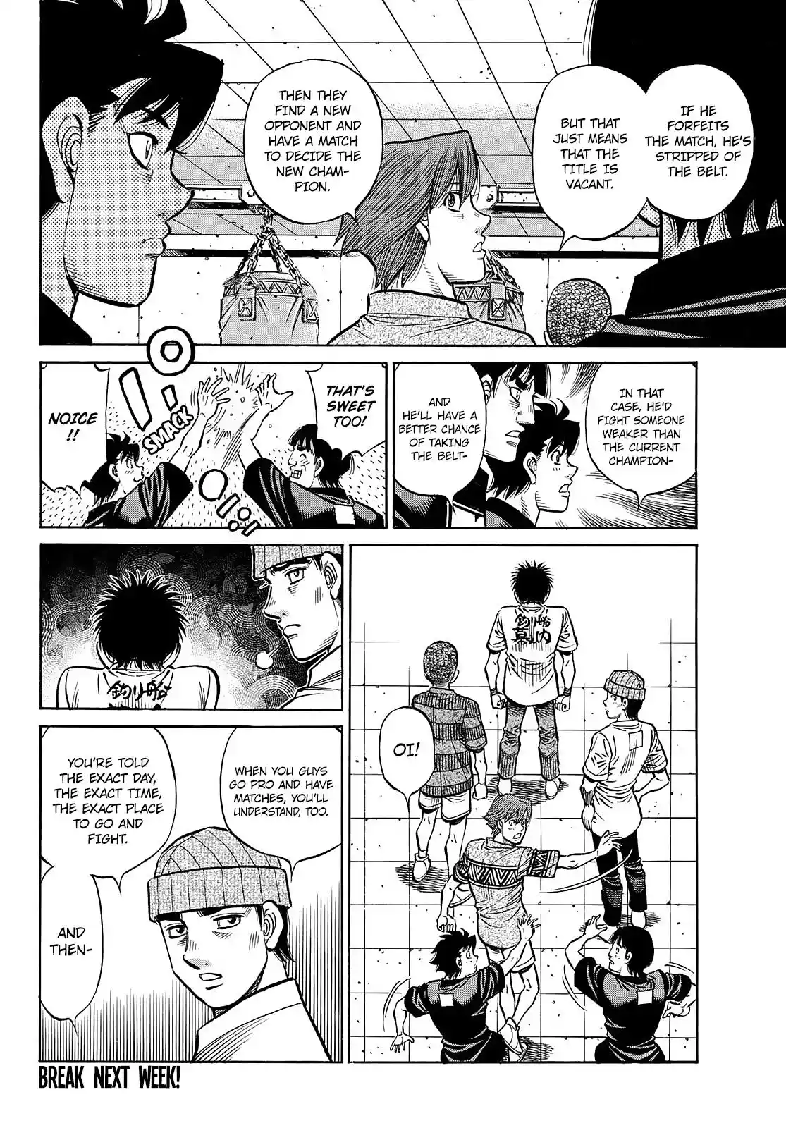 Hajime No Ippo Chapter 1444