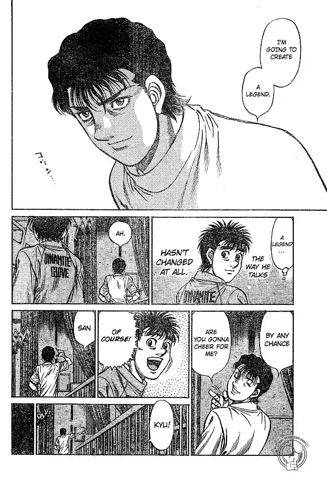 Hajime no Ippo Vol. 121 Ch. 1218 Create a Legend