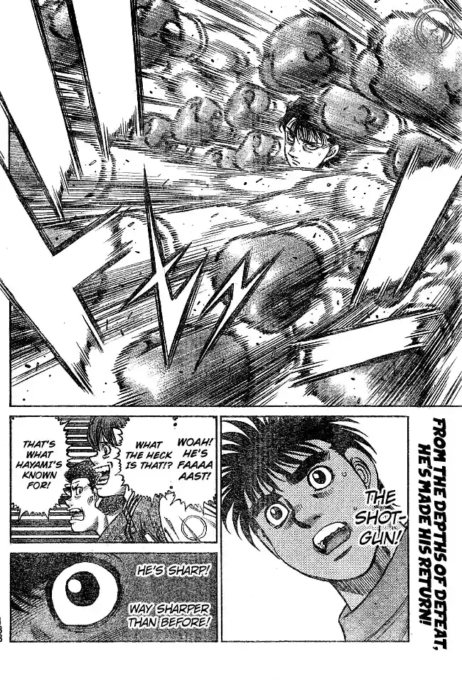 Hajime no Ippo Vol. 121 Ch. 1218 Create a Legend