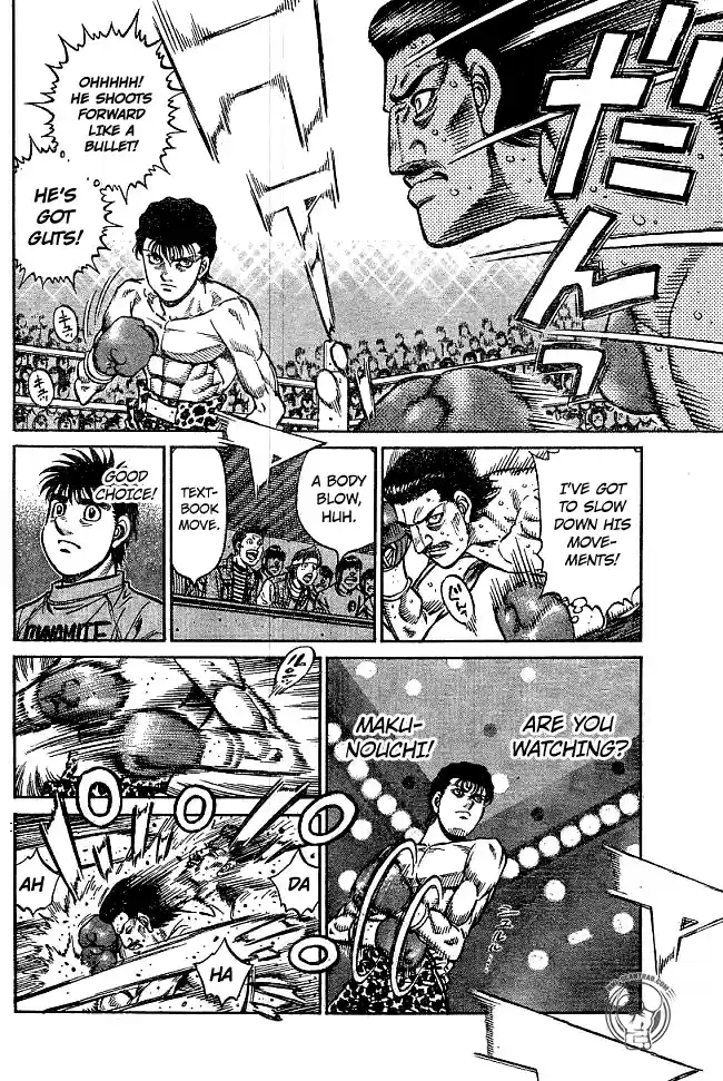 Hajime no Ippo Vol. 122 Ch. 1219 The Man Called Hayami Ryuichi