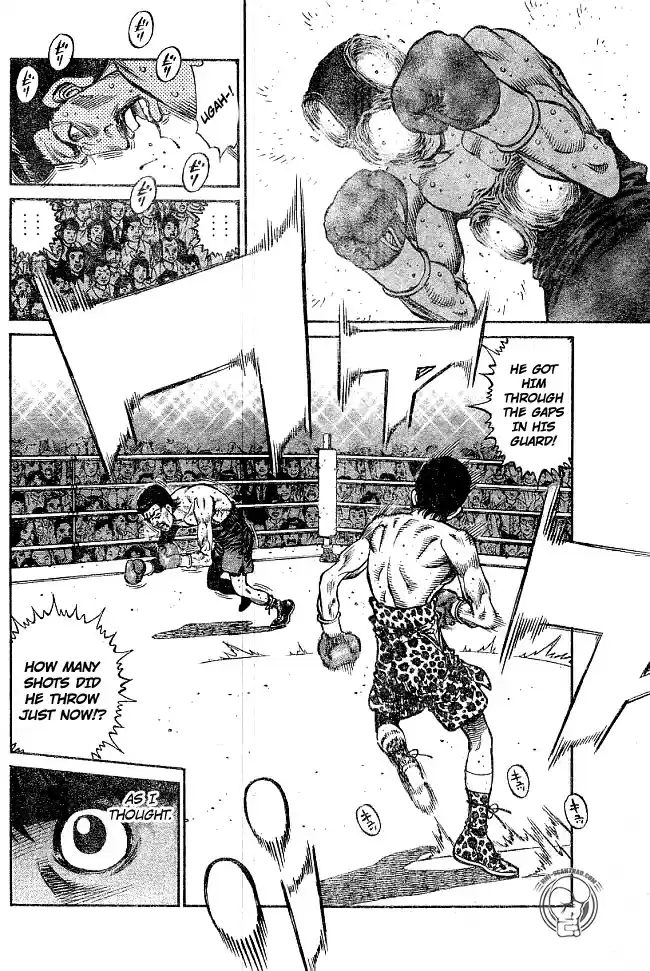 Hajime no Ippo Vol. 122 Ch. 1219 The Man Called Hayami Ryuichi
