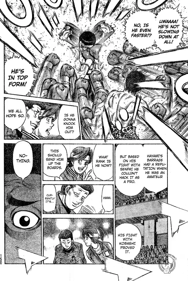 Hajime no Ippo Vol. 122 Ch. 1219 The Man Called Hayami Ryuichi