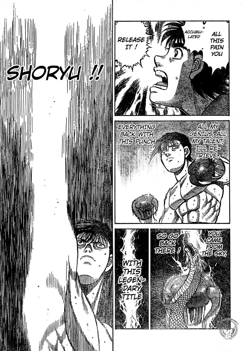 Hajime no Ippo Vol. 122 Ch. 1220 Shoryu