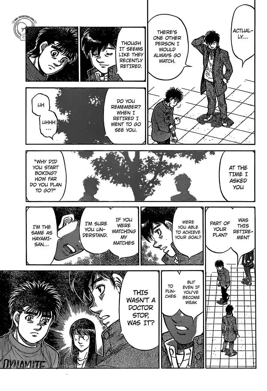 Hajime no Ippo Vol. 122 Ch. 1221 The Dragon's Wound