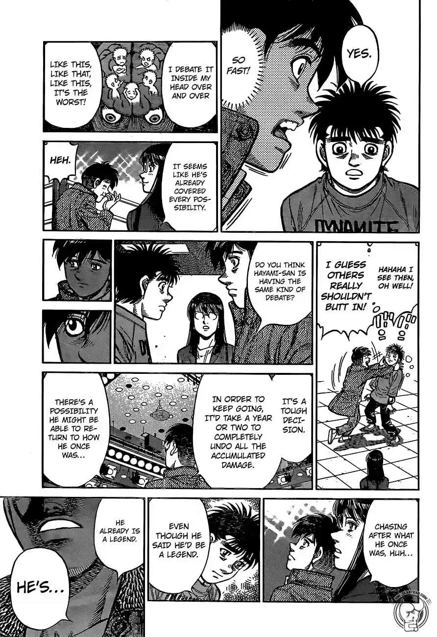 Hajime no Ippo Vol. 122 Ch. 1221 The Dragon's Wound