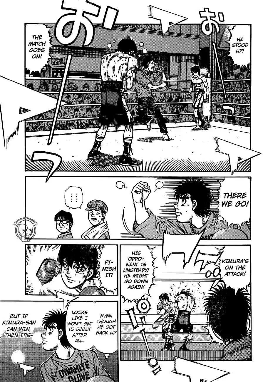 Hajime no Ippo Vol. 122 Ch. 1222 Flying Chair