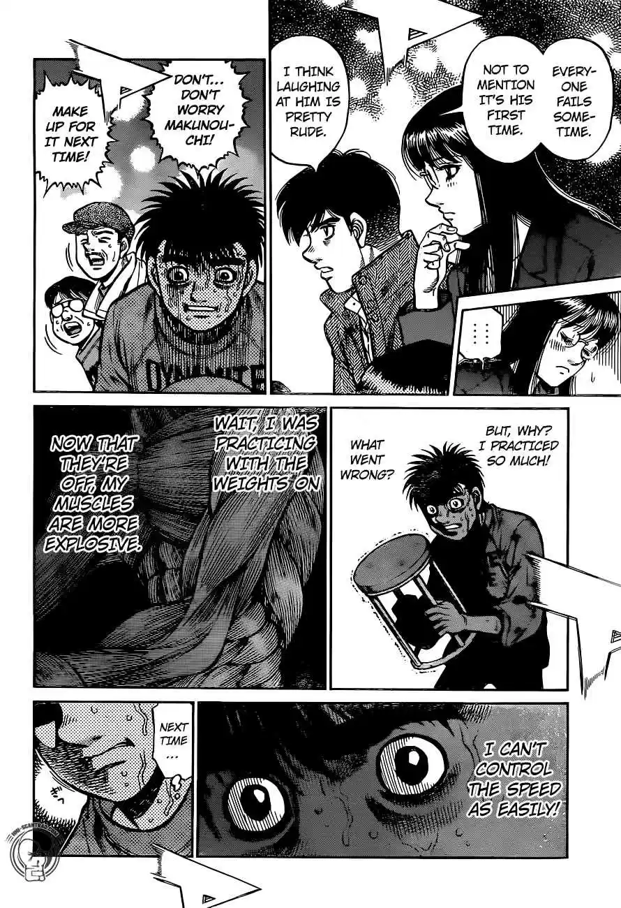 Hajime no Ippo Vol. 122 Ch. 1222 Flying Chair