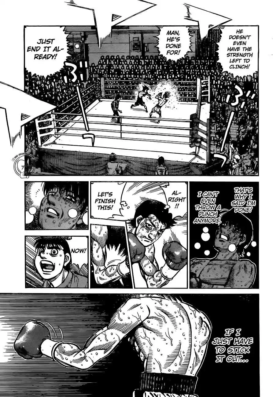 Hajime no Ippo Vol. 122 Ch. 1223 Ippo The Second