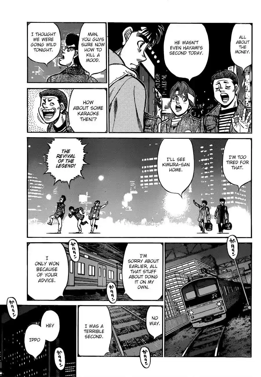 Hajime no Ippo Vol. 122 Ch. 1224 Support Role