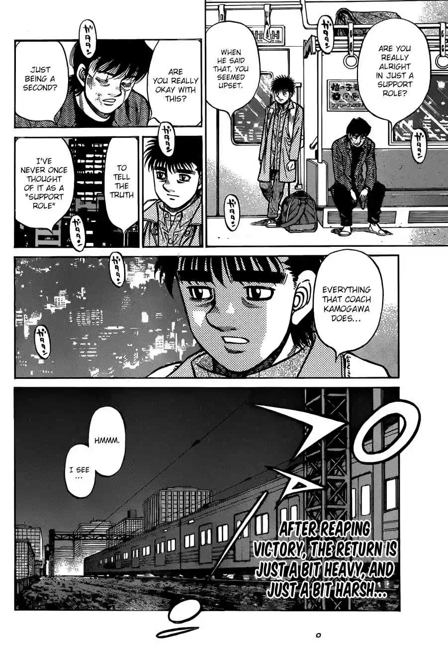 Hajime no Ippo Vol. 122 Ch. 1224 Support Role