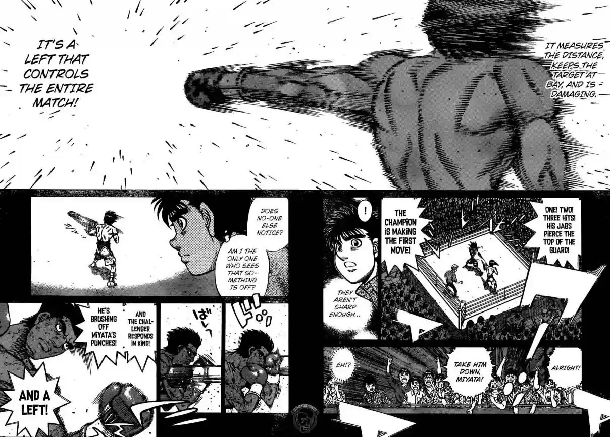 Hajime no Ippo Vol. 122 Ch. 1230 Something's Wrong