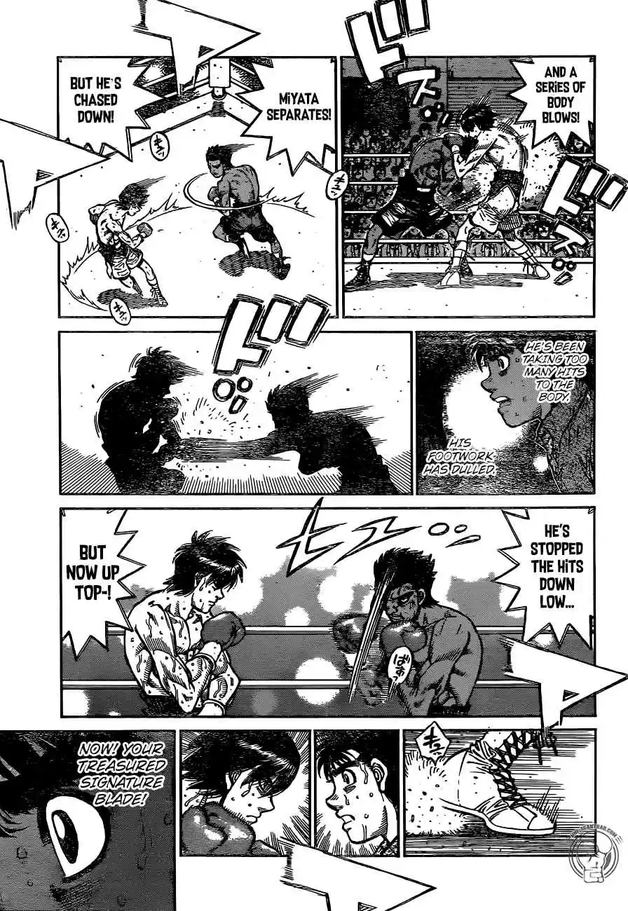 Hajime no Ippo Vol. 122 Ch. 1230 Something's Wrong