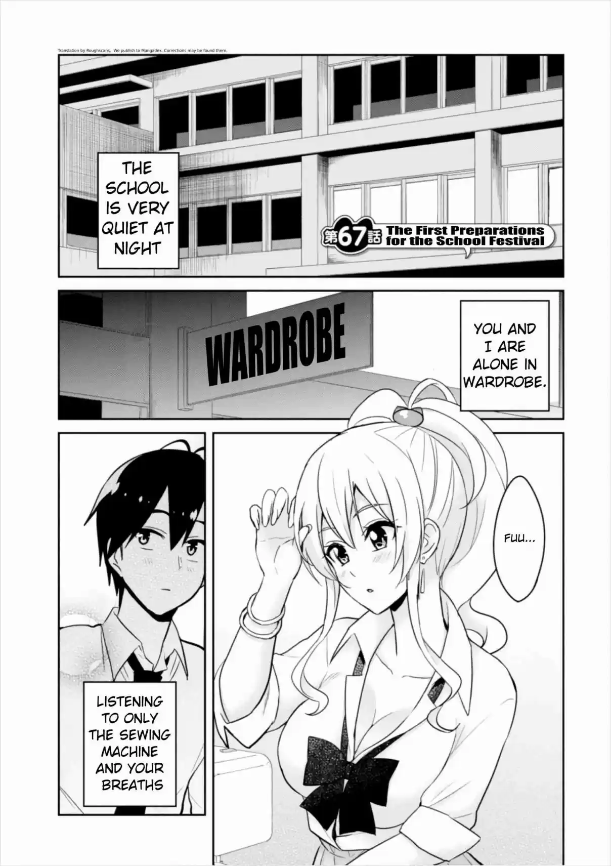 Hajimete no Gal Ch. 67 The First Preparations for the School Festival