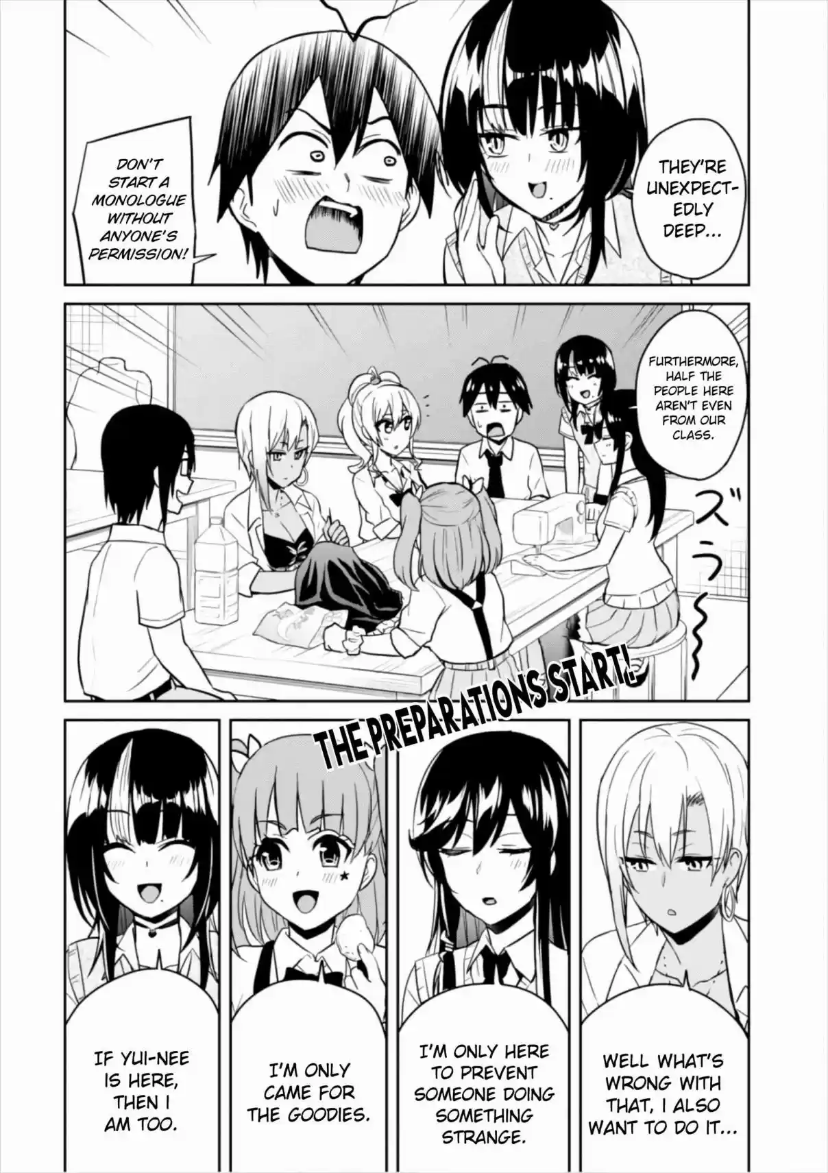 Hajimete no Gal Ch. 67 The First Preparations for the School Festival