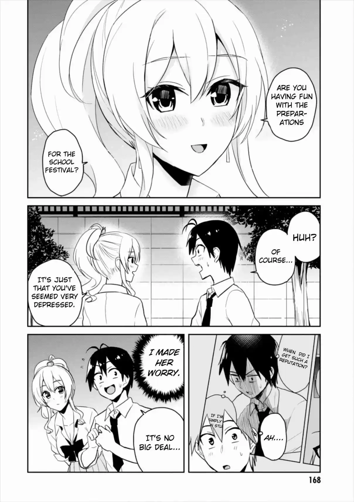 Hajimete no Gal Ch. 67 The First Preparations for the School Festival