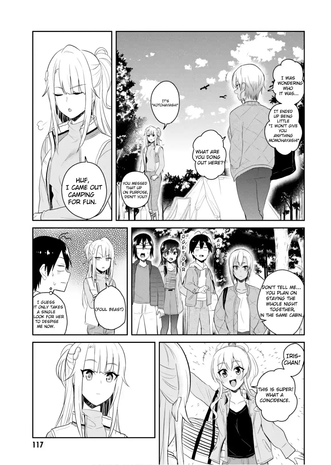 Hajimete no Gal Ch. 74 The First Camping Trip