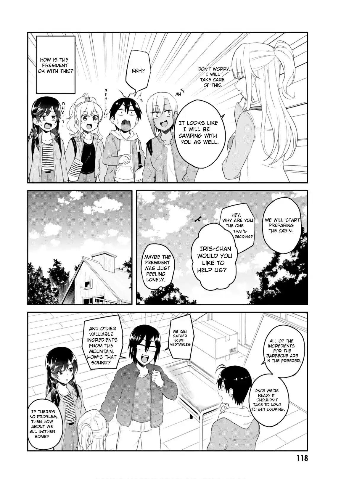 Hajimete no Gal Ch. 74 The First Camping Trip