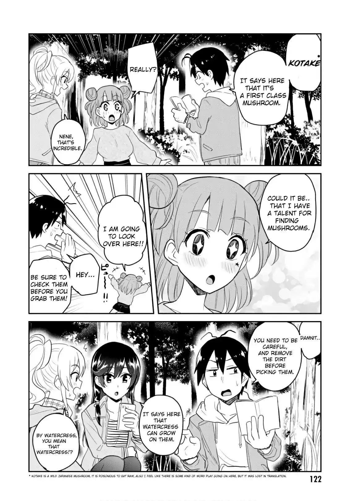 Hajimete no Gal Ch. 74 The First Camping Trip