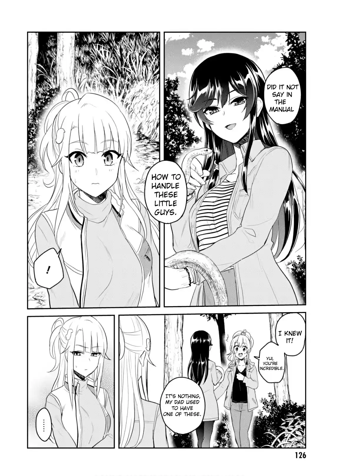 Hajimete no Gal Ch. 74 The First Camping Trip