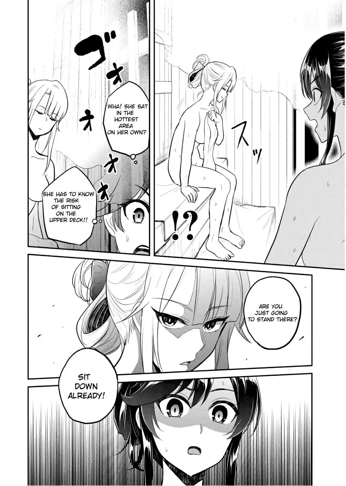 Hajimete no Gal Ch. 77 The First Fight in a Sauna