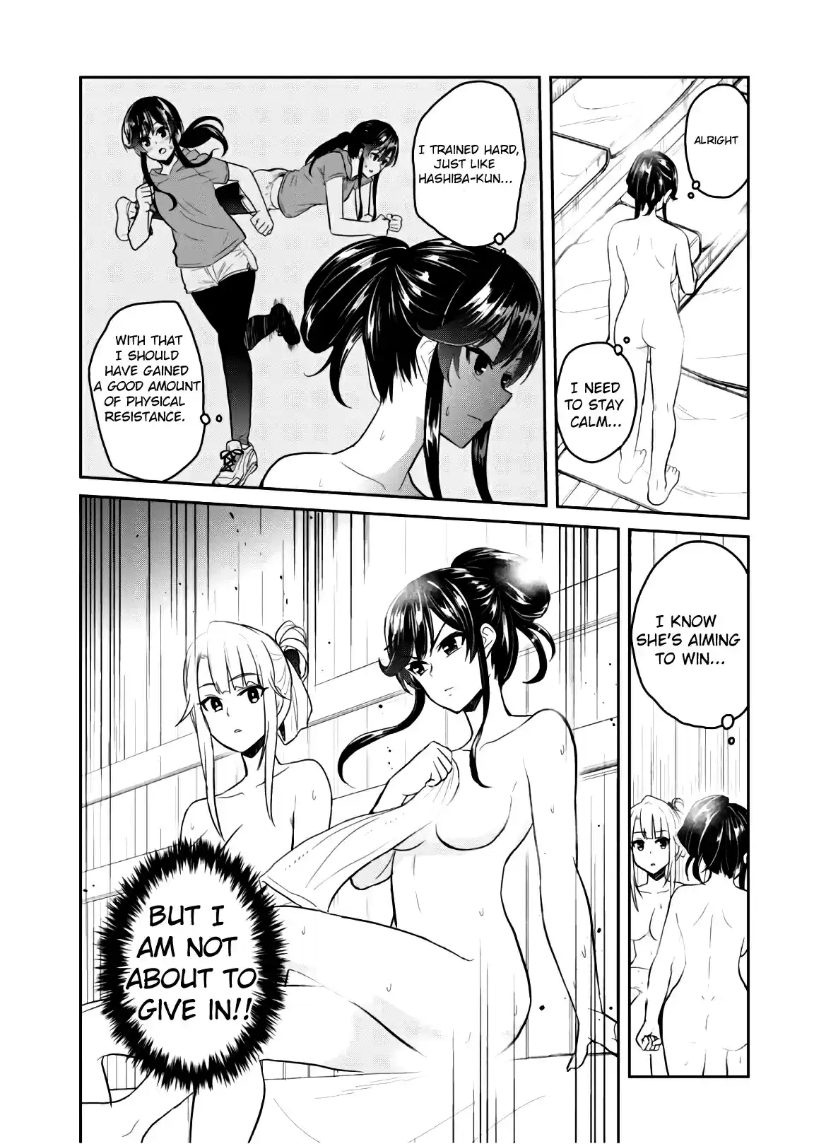 Hajimete no Gal Ch. 77 The First Fight in a Sauna