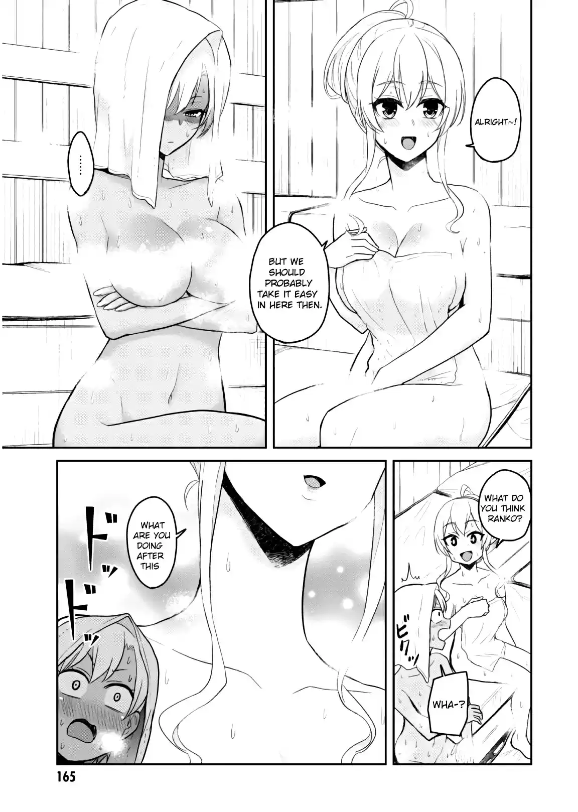 Hajimete no Gal Ch. 77 The First Fight in a Sauna