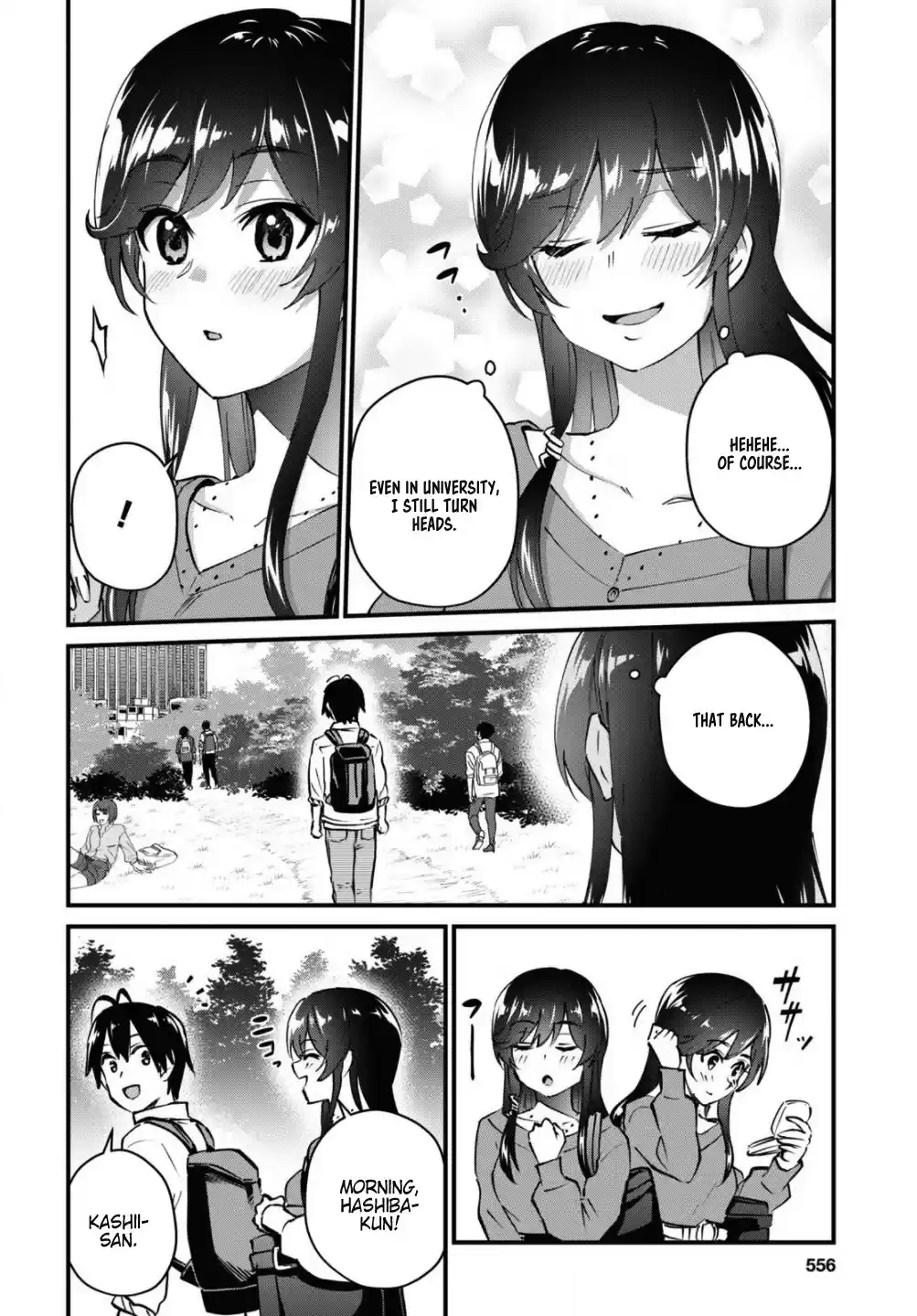 Hajimete No Gal Chapter 127: The First University
