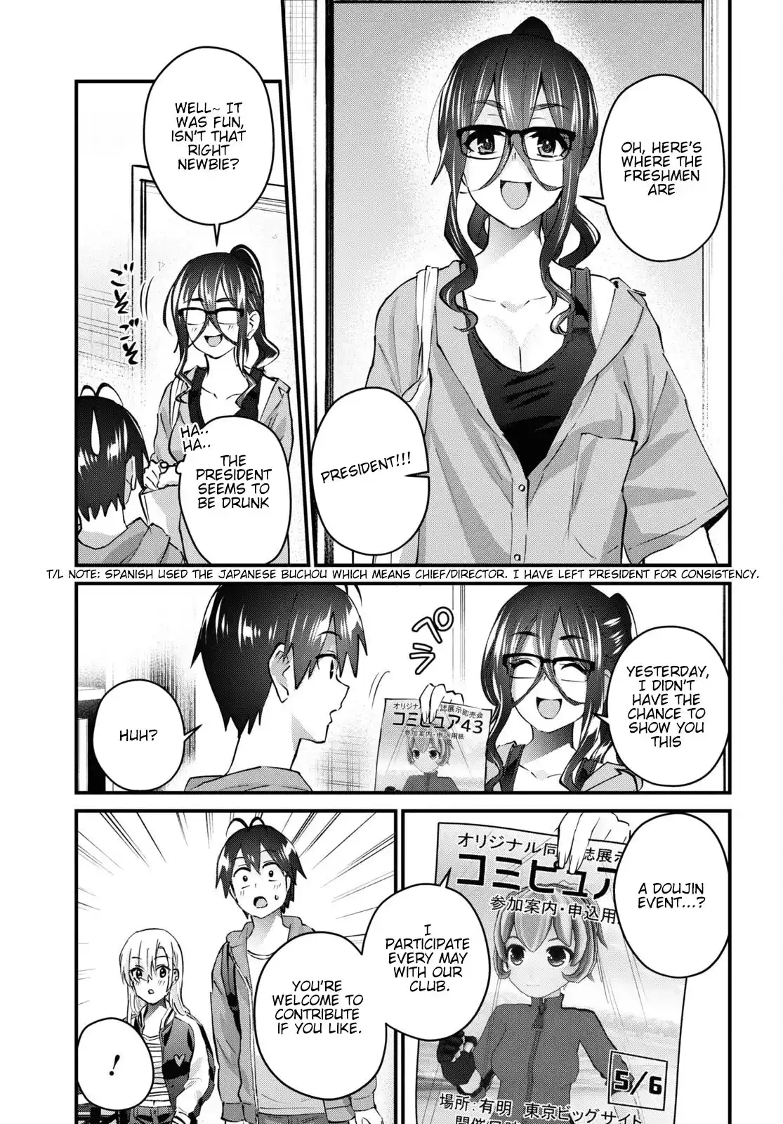 Hajimete No Gal Chapter 140