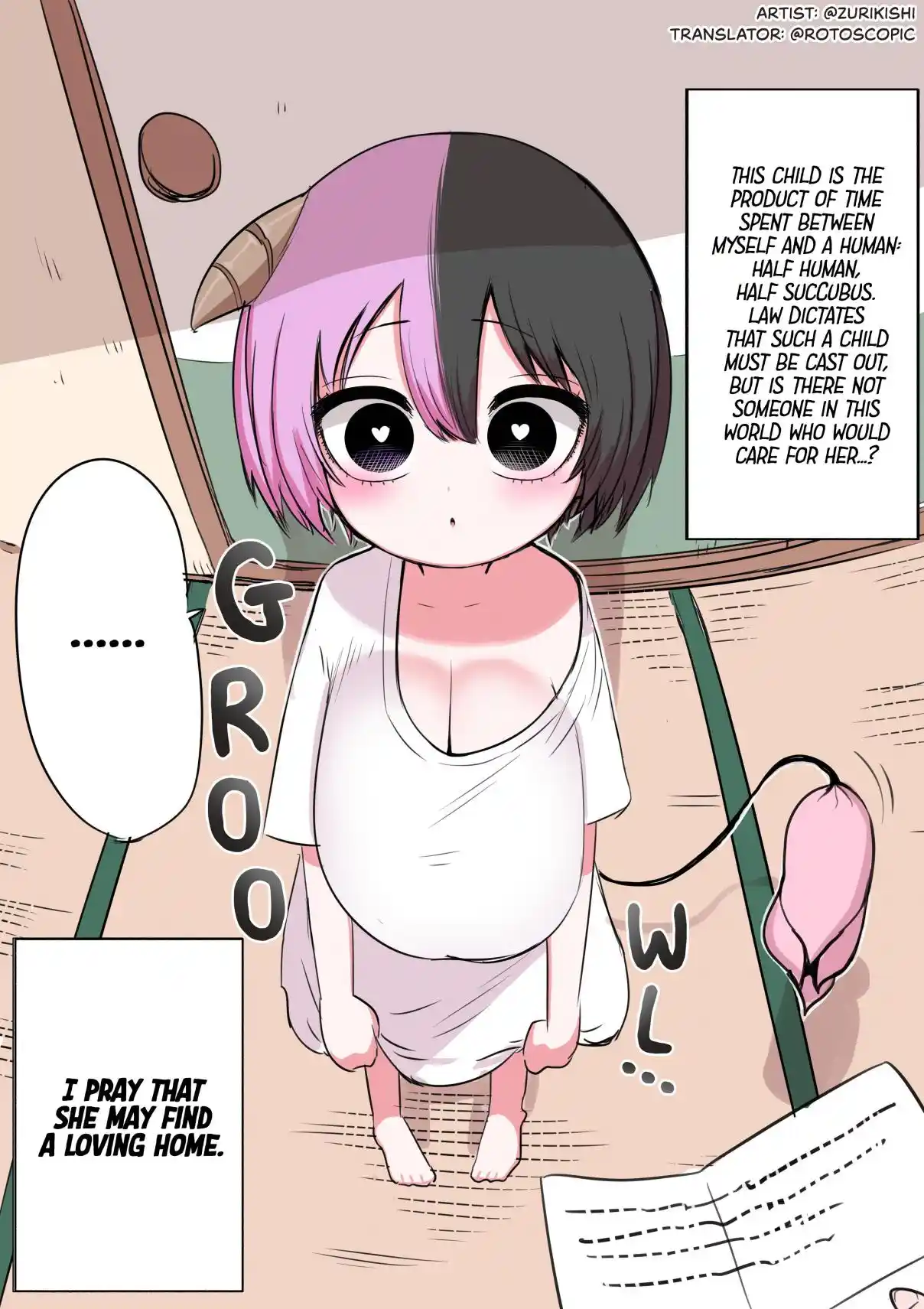 Half Succubus Wo Hirotta 1