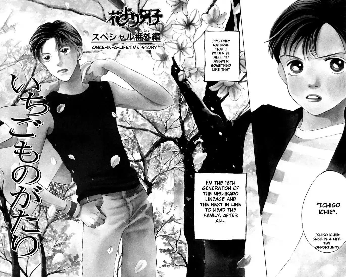 Hana Yori Dango Vol. 28 Ch. 185.5 Story of an Encounter