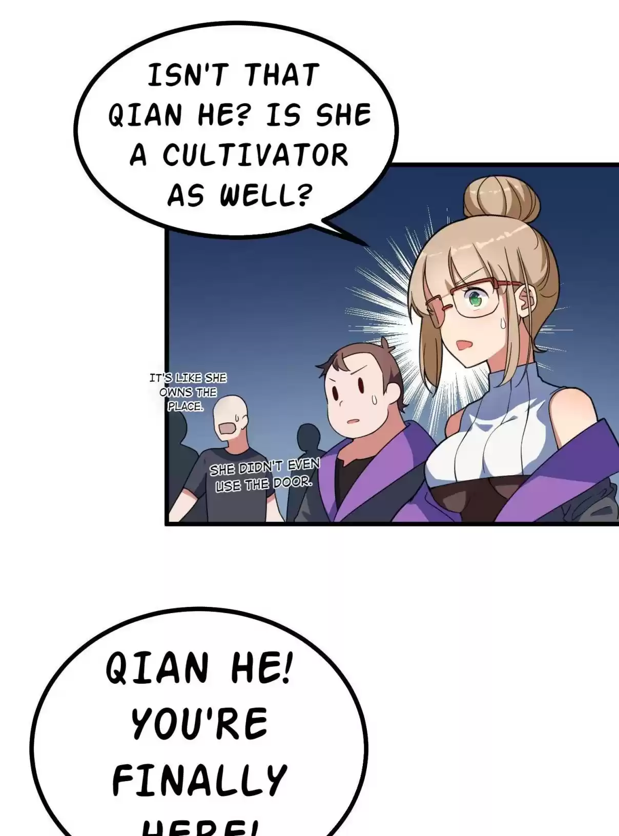 Handling the Demoness and Saintess 12 Qian He's... Super Strong