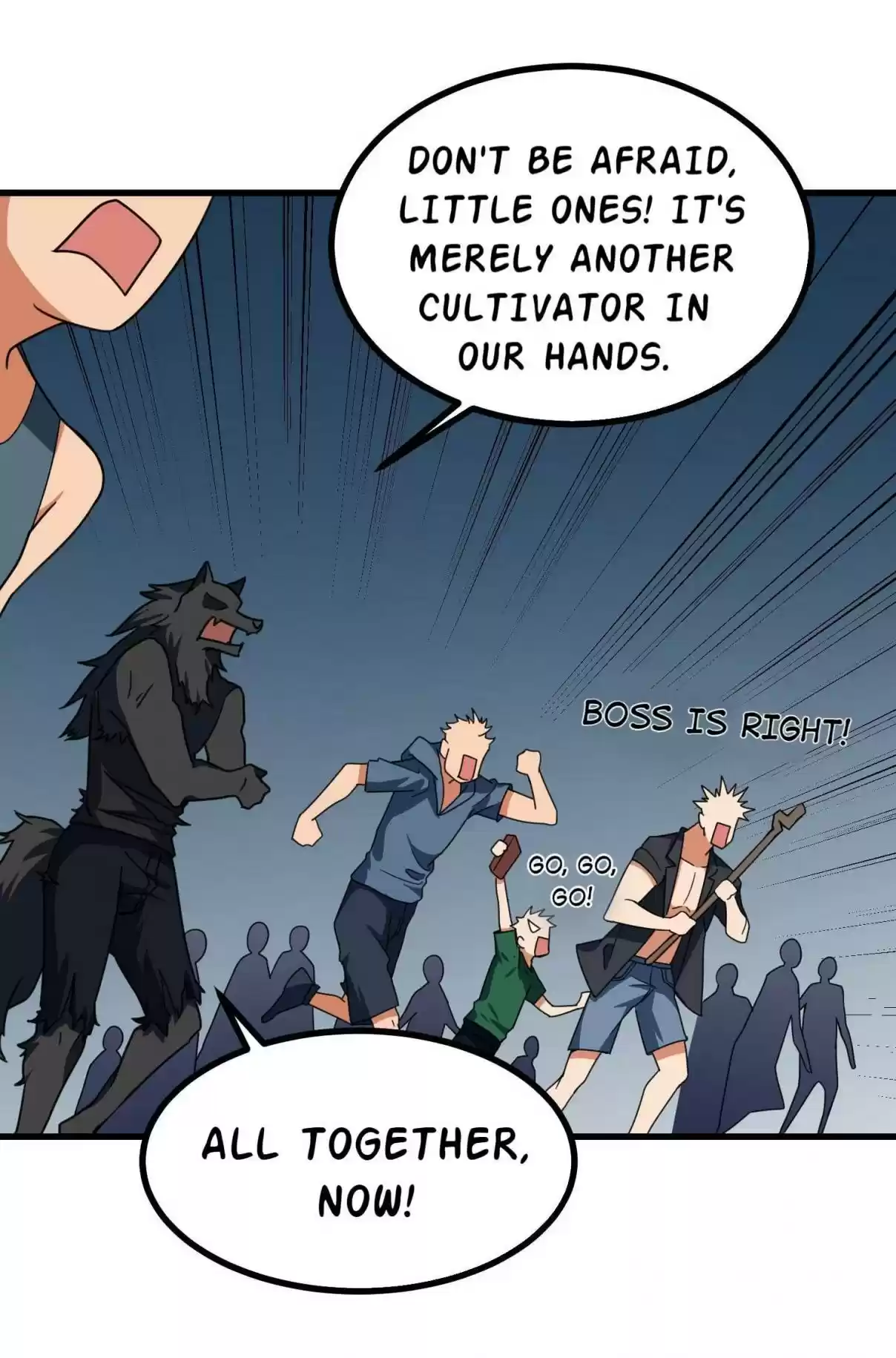 Handling the Demoness and Saintess 12 Qian He's... Super Strong