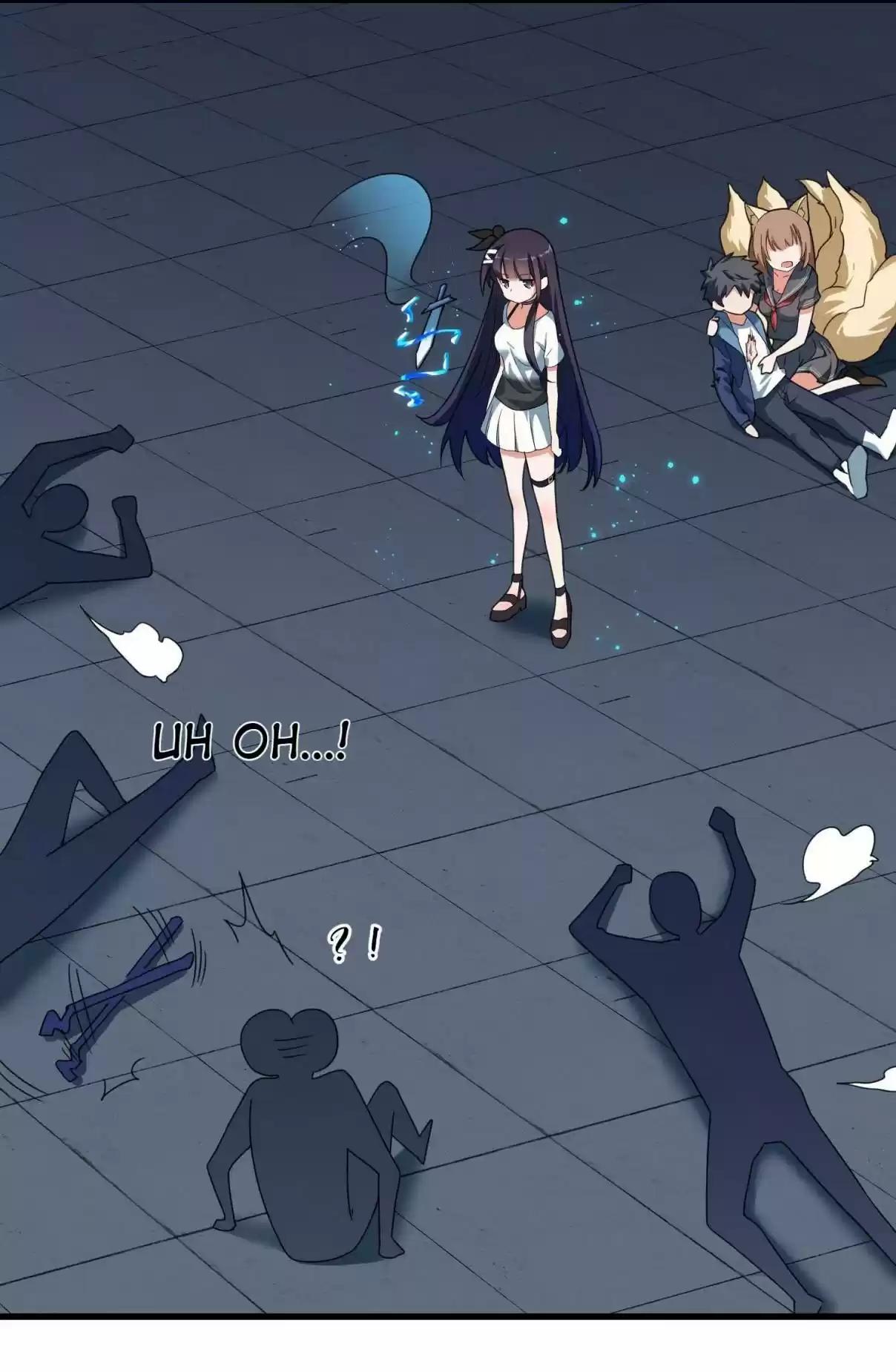 Handling the Demoness and Saintess 12 Qian He's... Super Strong