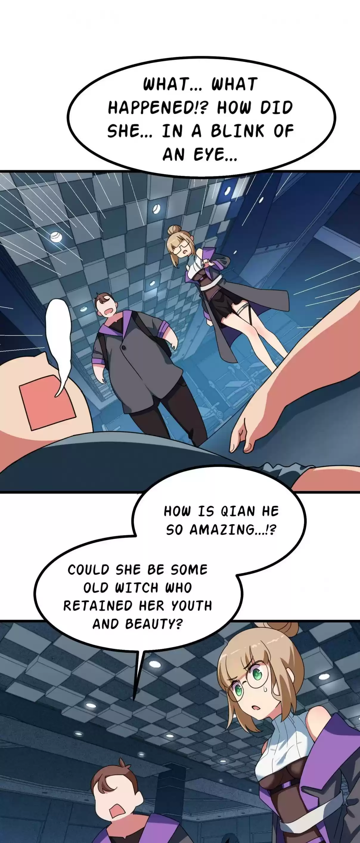 Handling the Demoness and Saintess 12 Qian He's... Super Strong