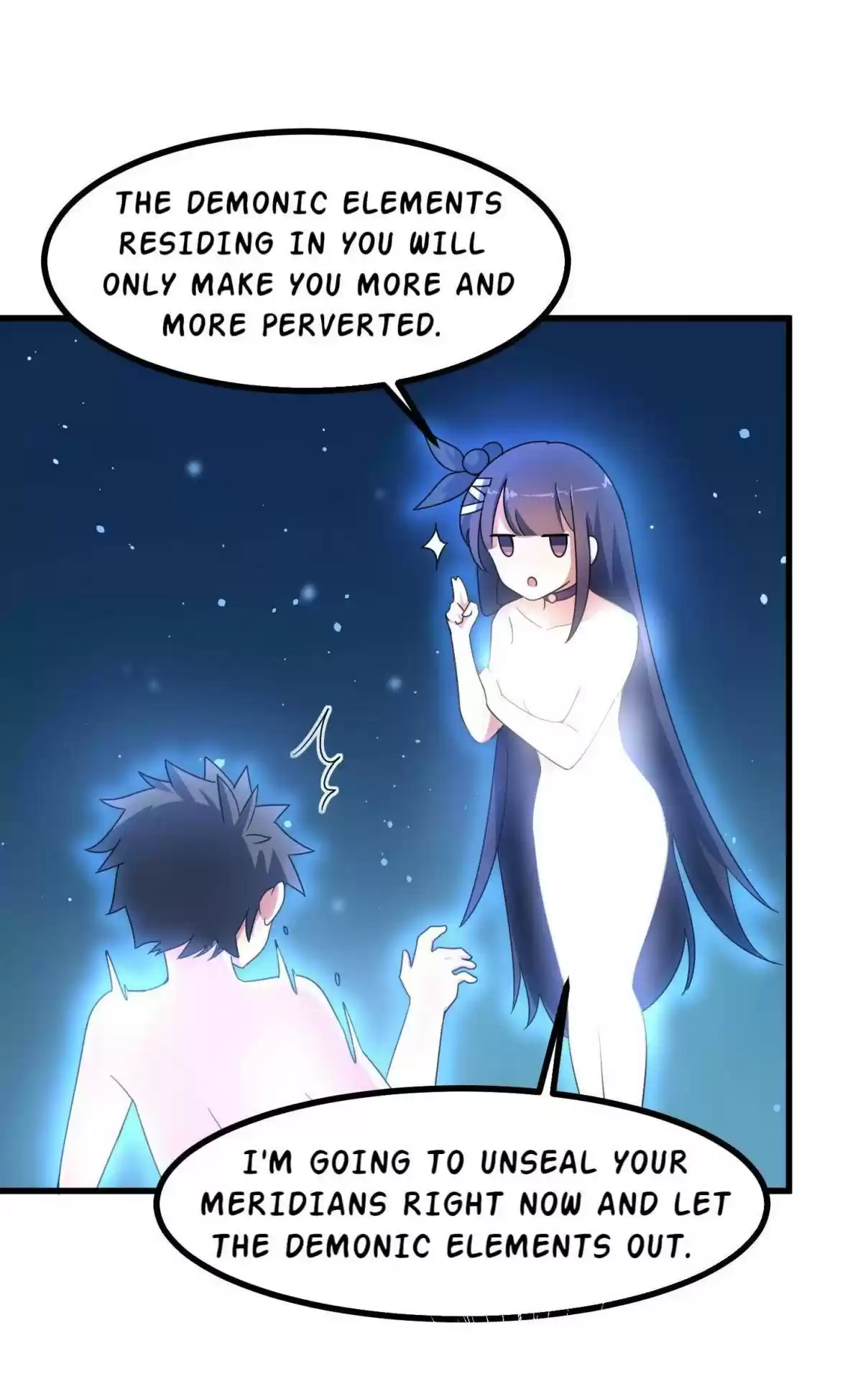 Handling the Demoness and Saintess 12 Qian He's... Super Strong