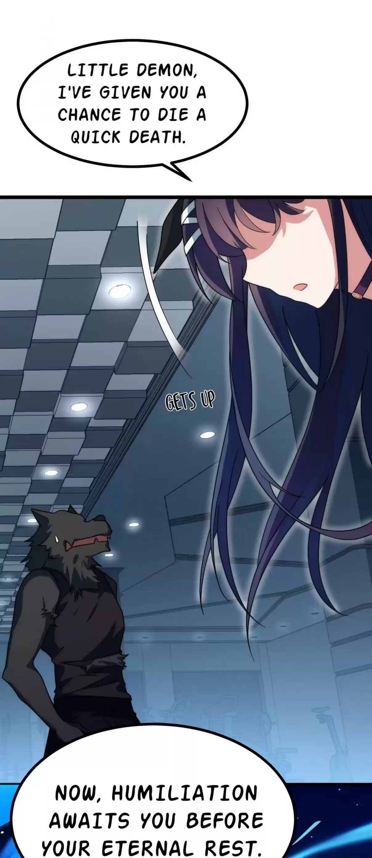 Handling the Demoness and Saintess 12 Qian He's... Super Strong