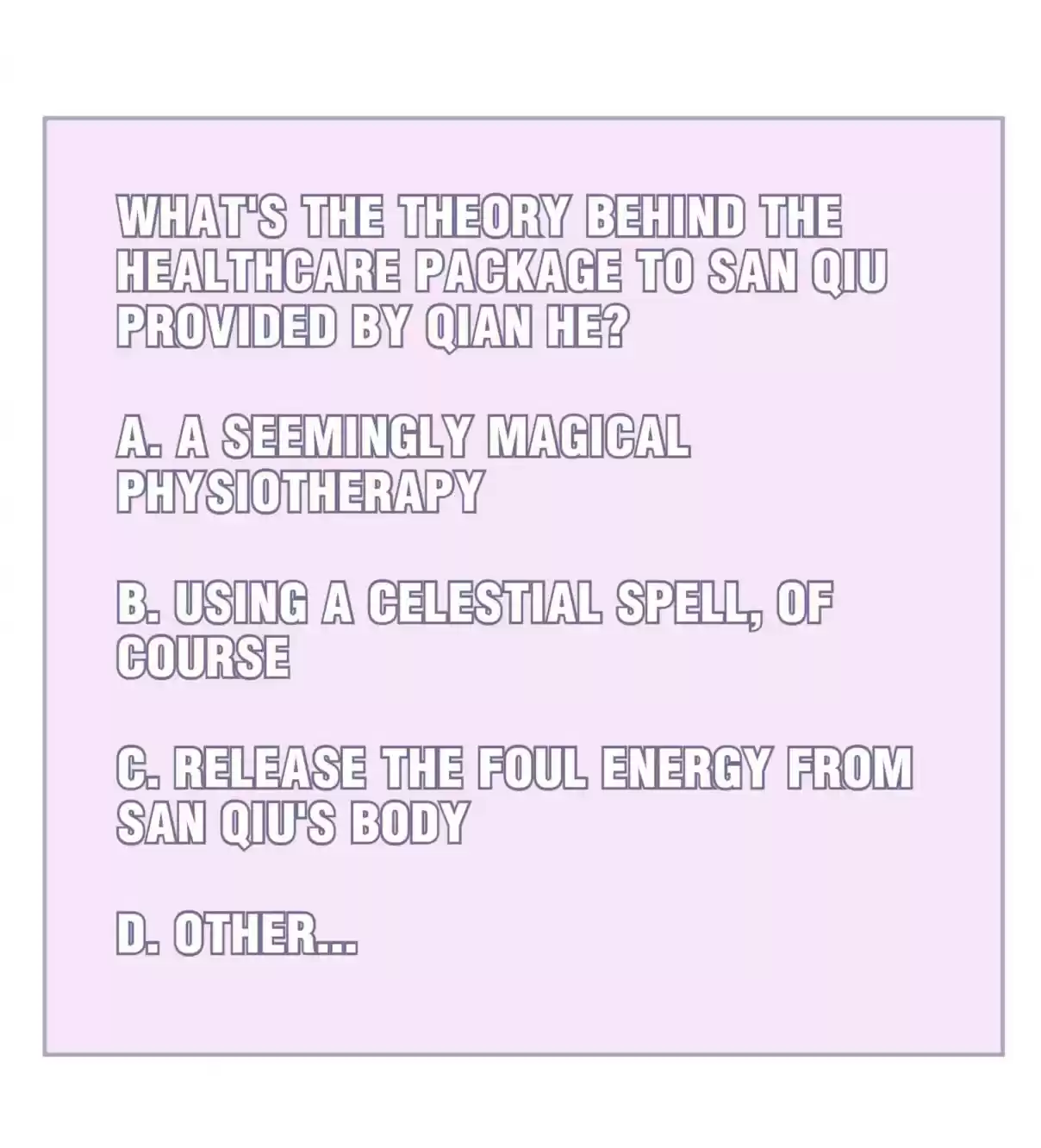 Handling the Demoness and Saintess 12 Qian He's... Super Strong