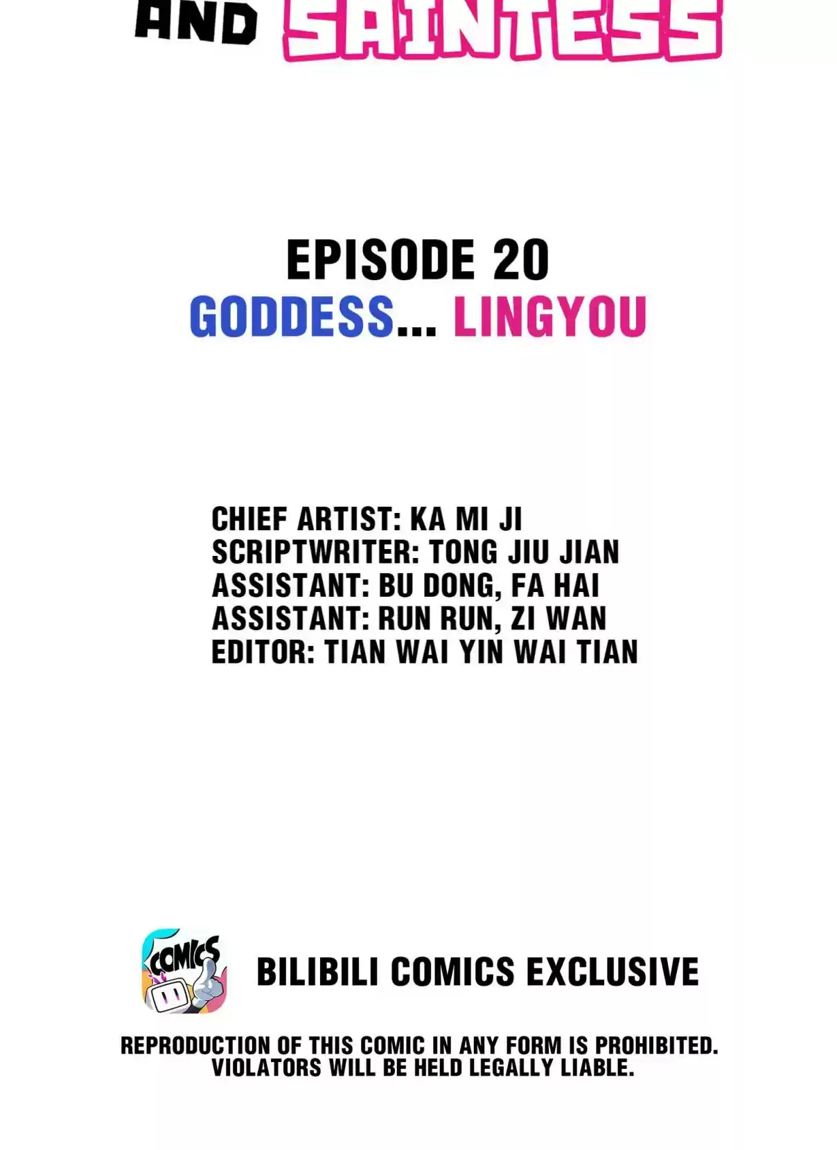 Handling the Demoness and Saintess 20 Goddess... Lingyou