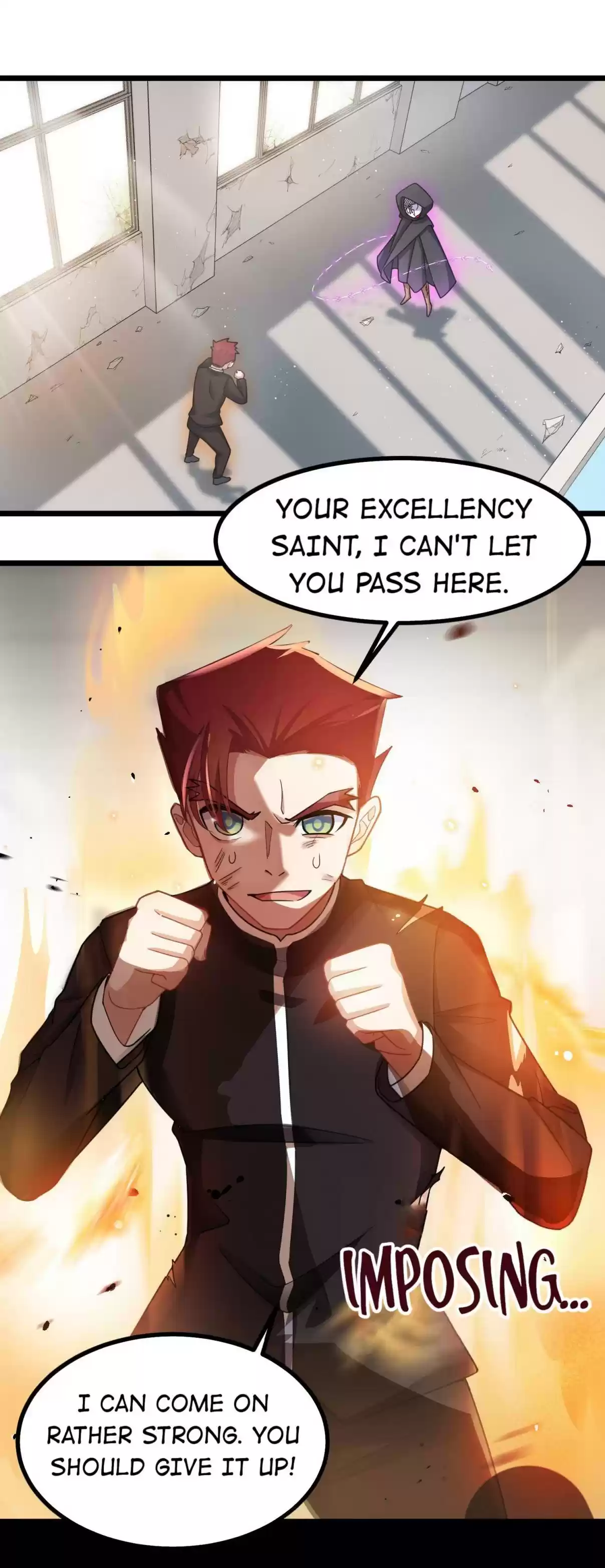 Handling the Demoness and Saintess 24 The President's... Awesome