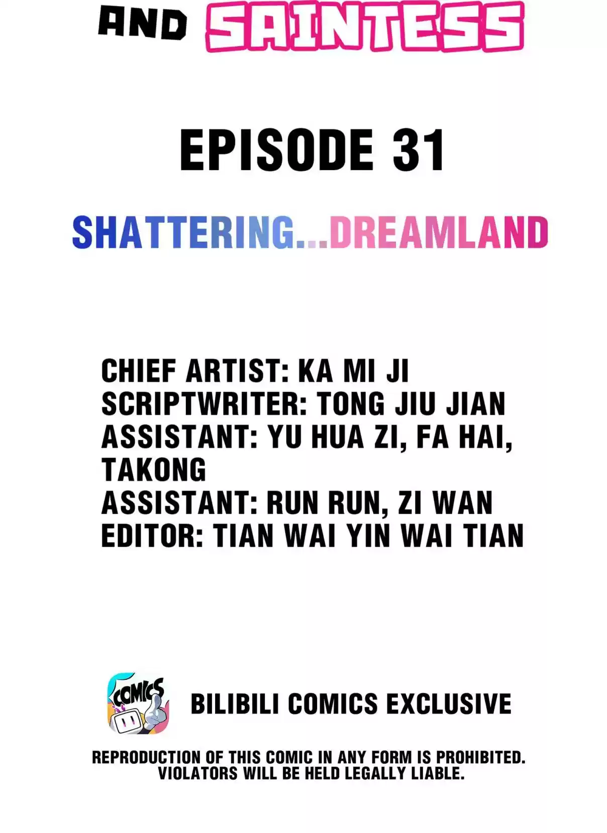 Handling the Demoness and Saintess 32.1 Shattering... Dreamland