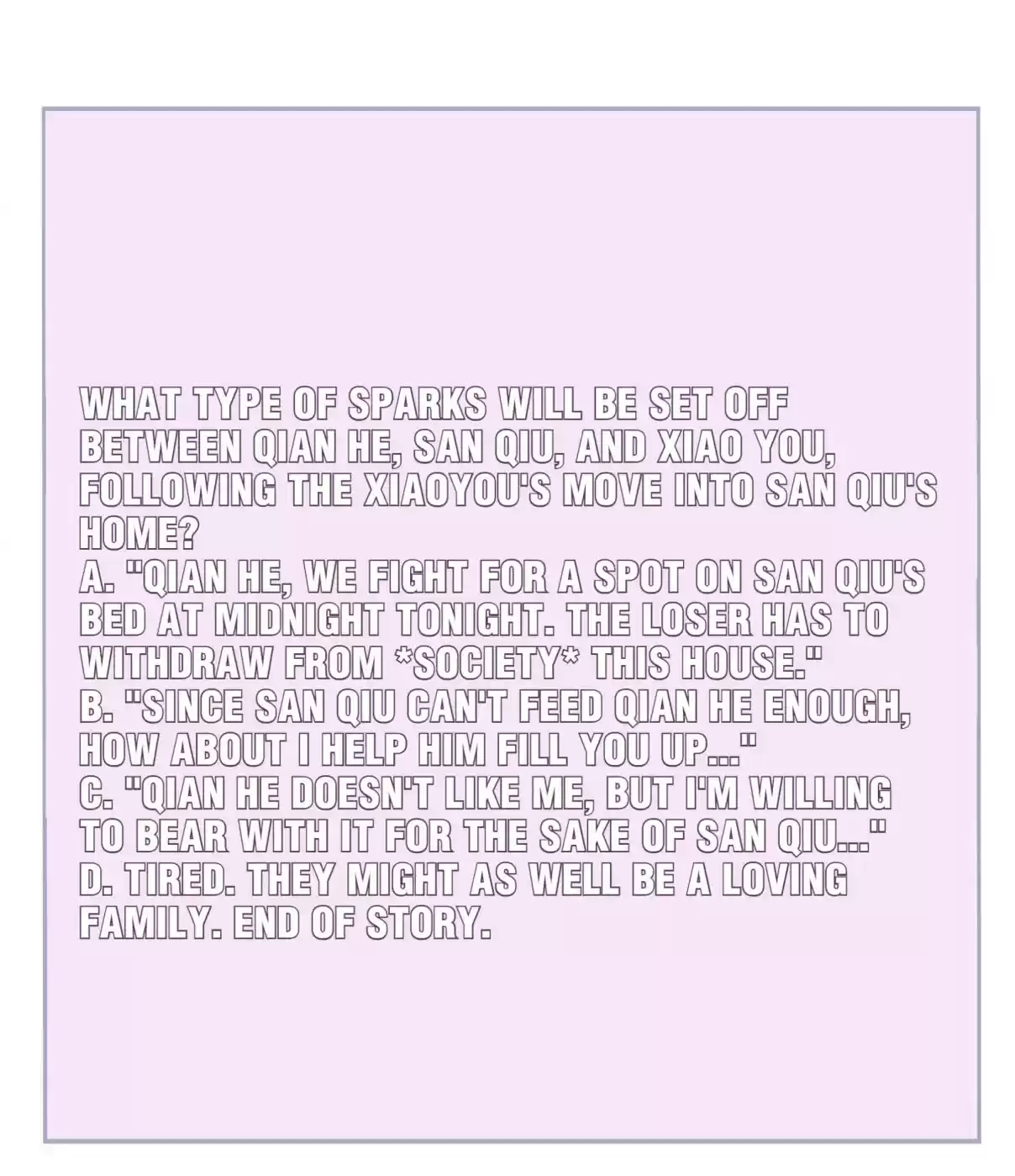 Handling the Demoness and Saintess 34.2 Are You... Happy