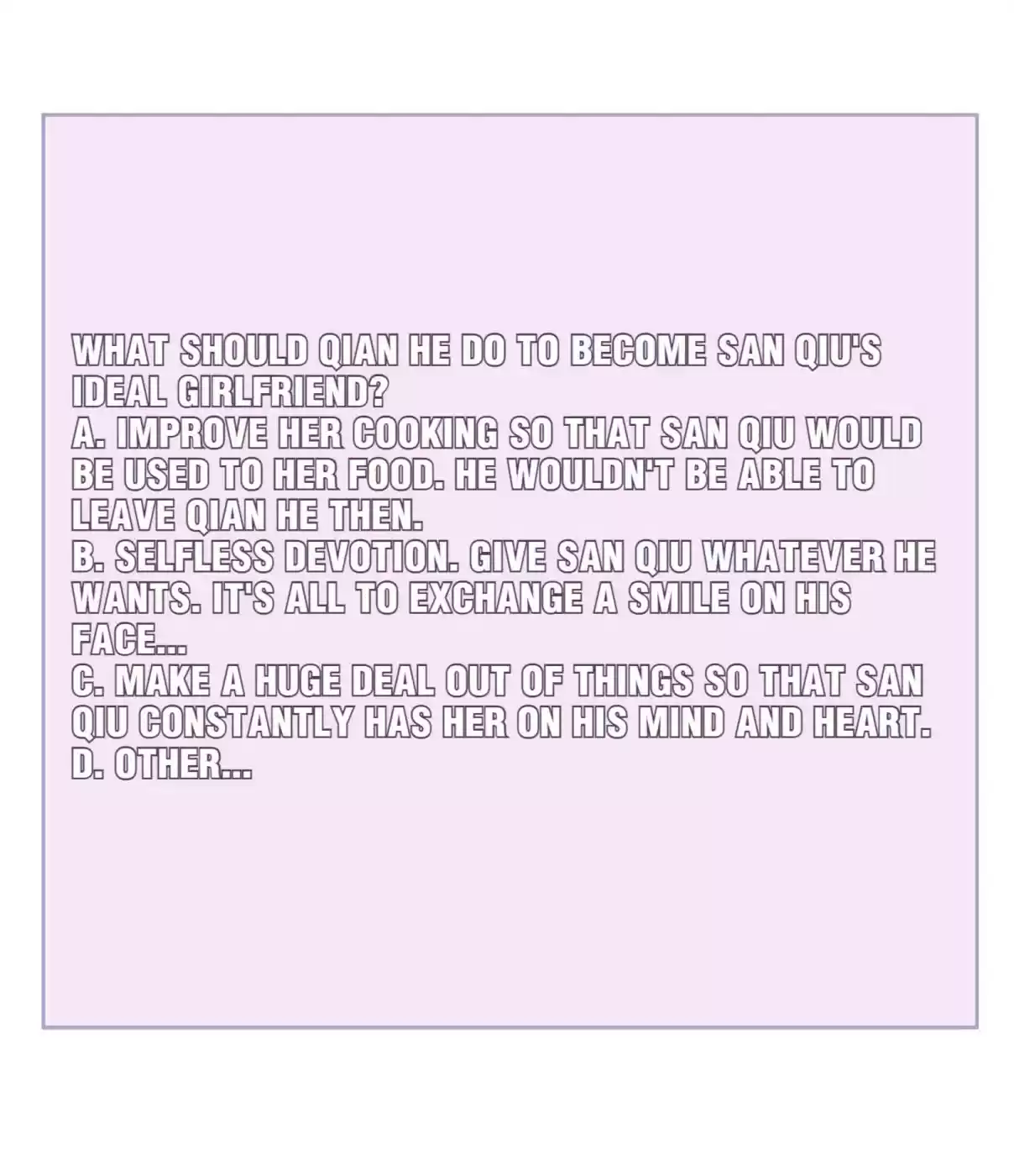 Handling the Demoness and Saintess 35.2 Finding... Xiao Ran