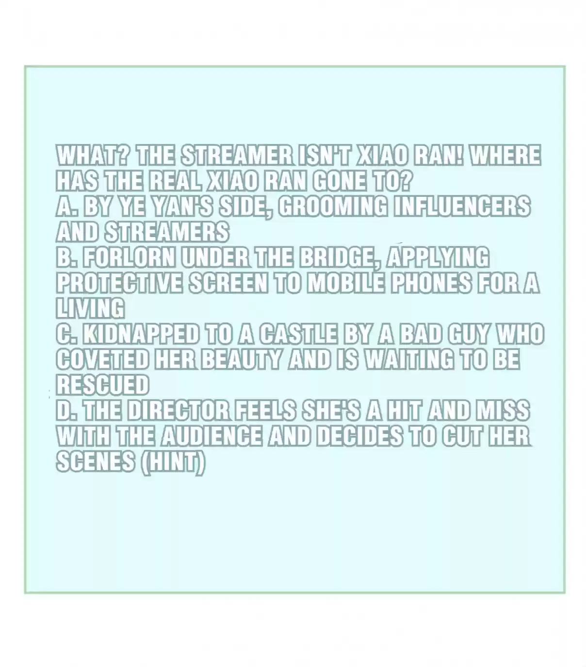 Handling the Demoness and Saintess 38.2 Secret... Room