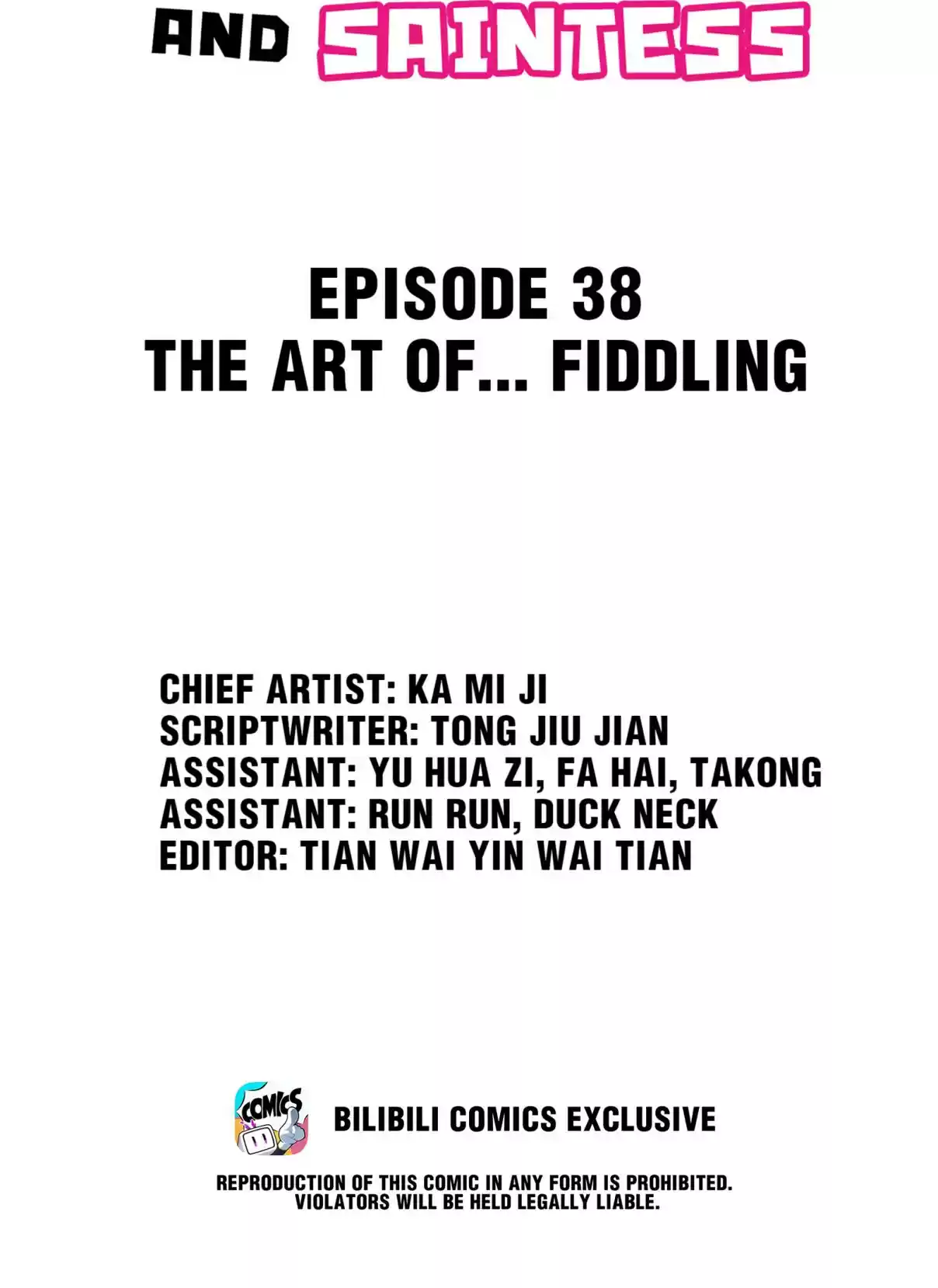 Handling the Demoness and Saintess 39.1 The Art Of... Fiddling