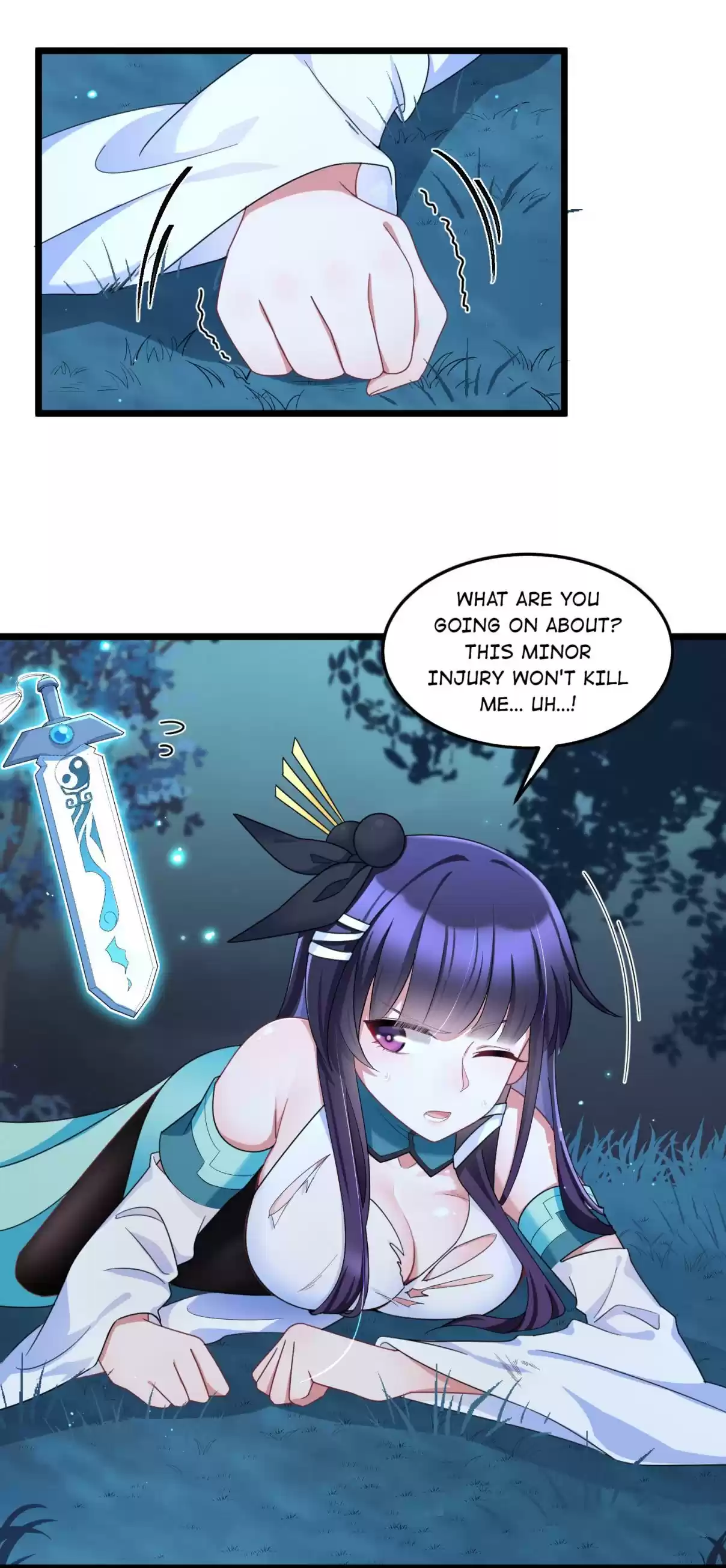 Handling the Demoness and Saintess 41.1 Qian He's... Caught