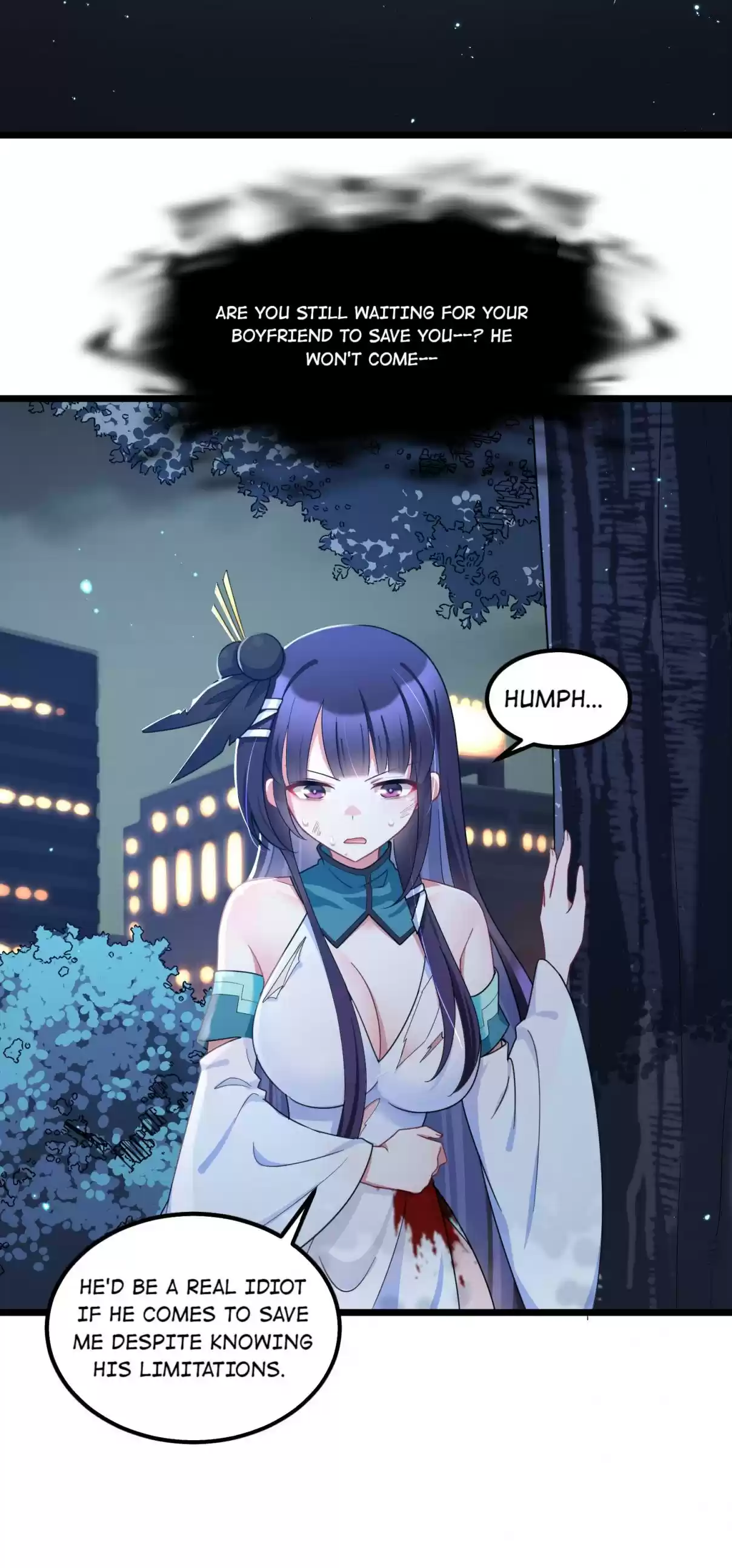 Handling the Demoness and Saintess 41.2 Qian He's... Caught