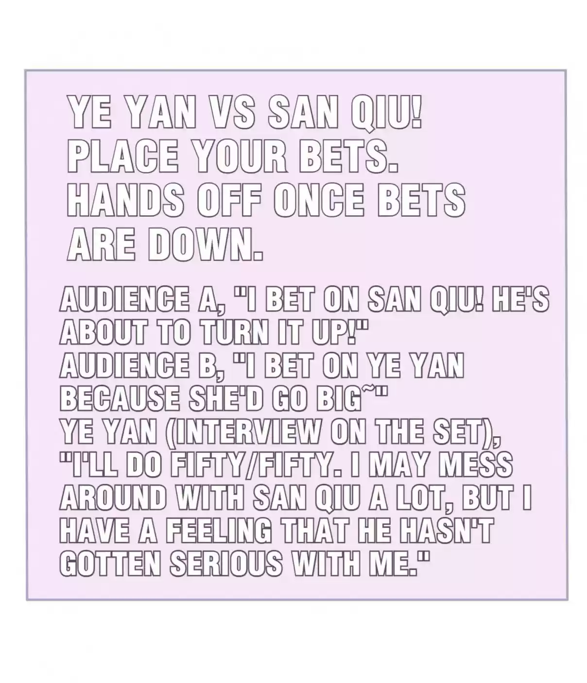 Handling the Demoness and Saintess 46.2 Stop... Ye Yan