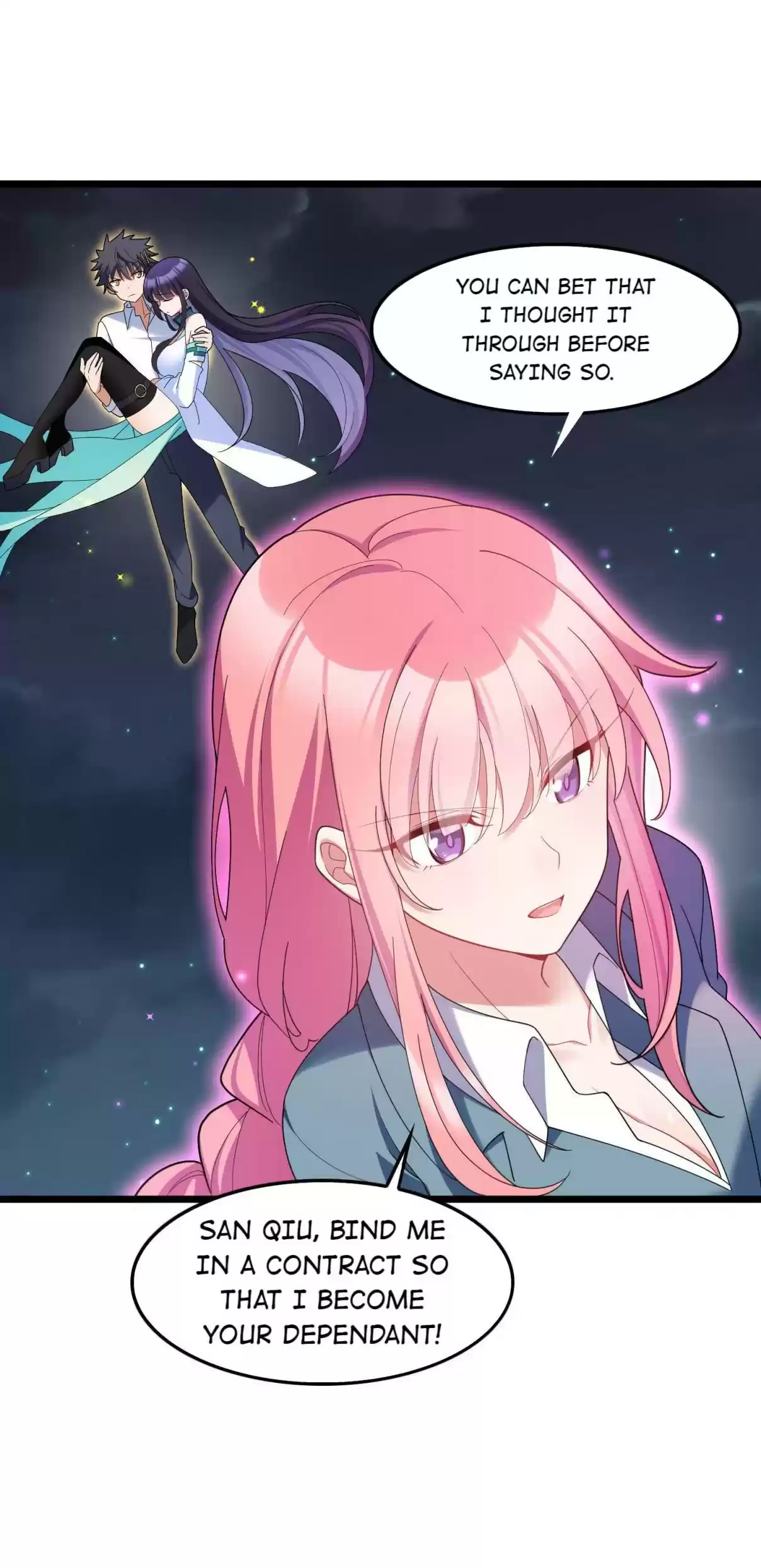 Handling the Demoness and Saintess 47.1 Enter Into... A Contract